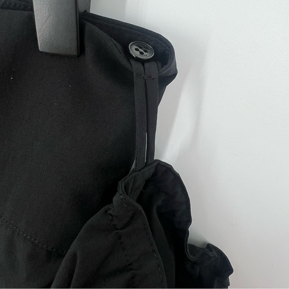 We11done Rare Detachable Sleeve Nylon Sheath Convertible Strapless Mini Dress - Picture 7 of 10